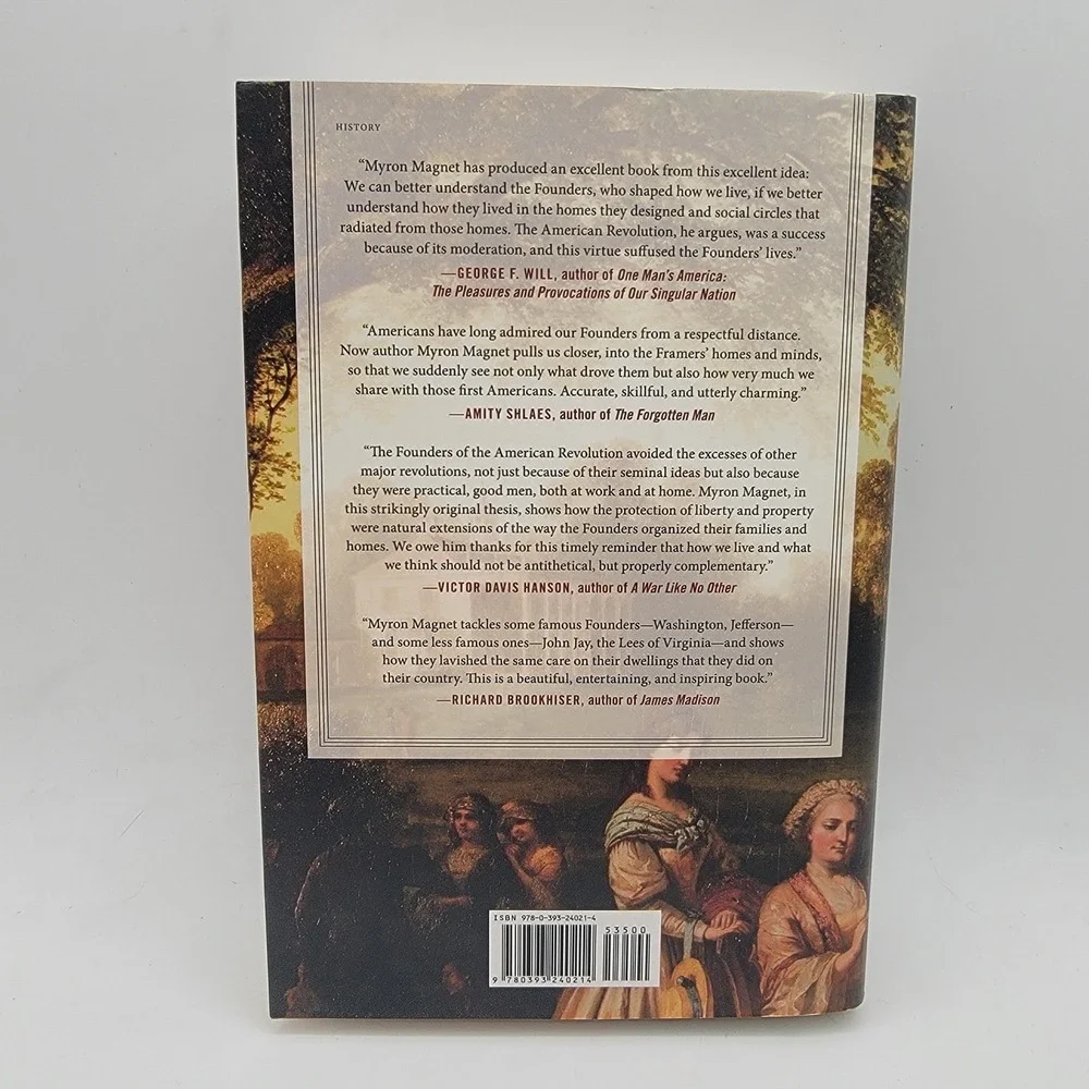 Myron‎ Magnet The Founders at Home Hardcover First Edition US History Excellent